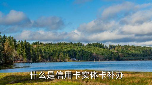 什么是信用卡实体卡补办