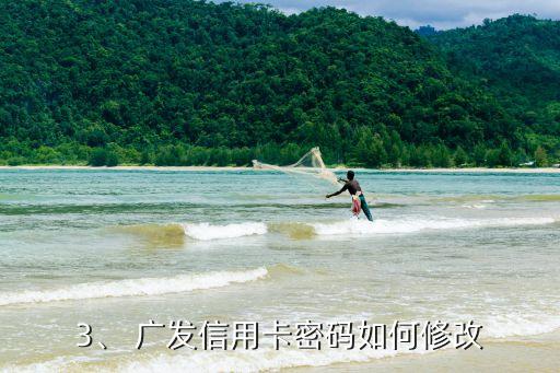 广发信用卡密码，广发信用卡密码修改