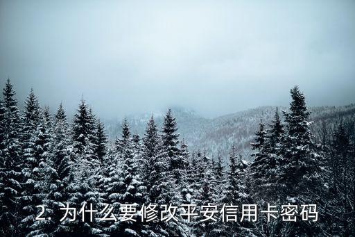 平安信用卡密码修改，平安信用卡密码重设