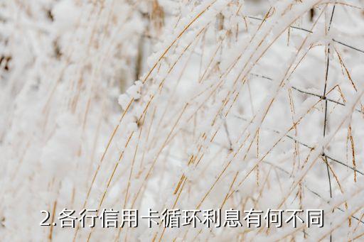 各行信用卡循环利息，信用卡循环利息从今开始算，如何改变你的还款策略？