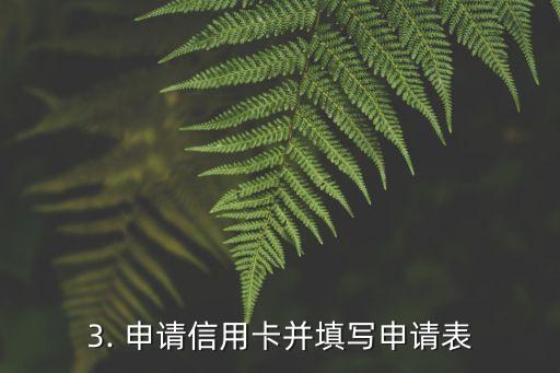 信用卡领卡怎么领，如何申请信用卡？