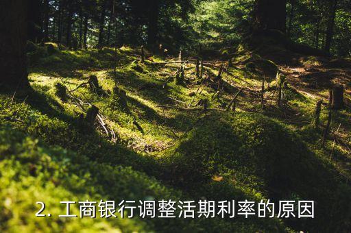 工行活期利率，工商银行调整活期利率