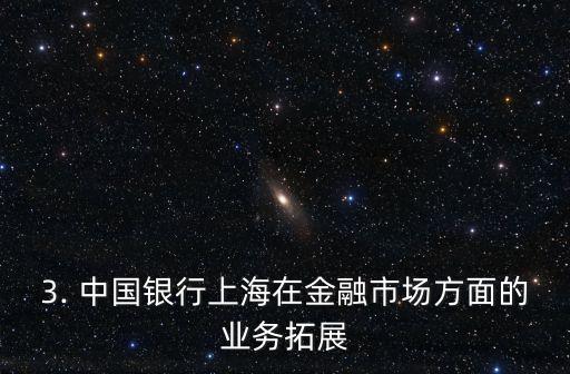 中国银行 上海，中国银行在上海的业务发展情况