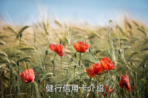 健行信用卡介绍