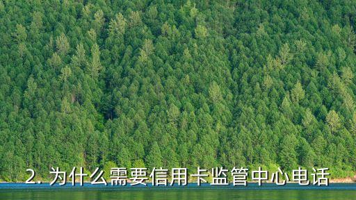 信用卡监管中心电话，“信用卡监管中心电话”重写为新标题：信用卡监管中心联系方式