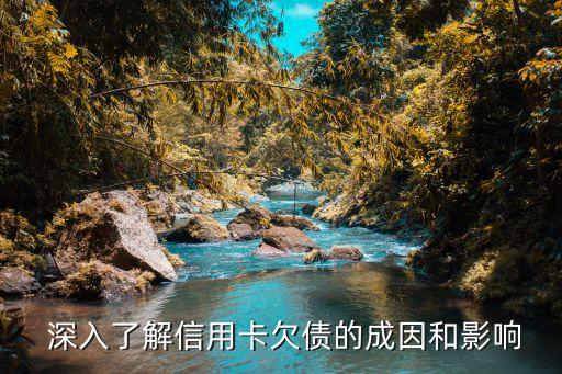 深入了解信用卡欠债的成因和影响
