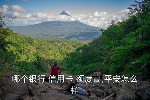 哪个银行 信用卡 额度高,平安怎么样