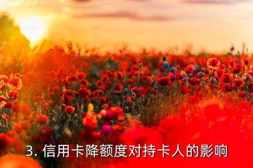 信用卡退息降额度，信用卡减少退款利率及额度