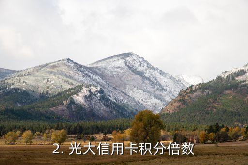 光大信用卡积分规则，光大信用卡积分规则解析