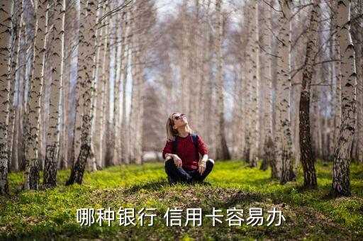 哪种银行 信用卡容易办
