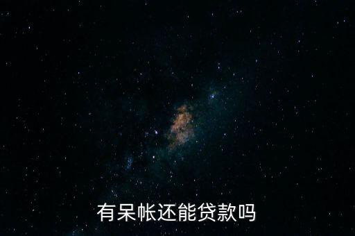 有呆帐还能贷款吗