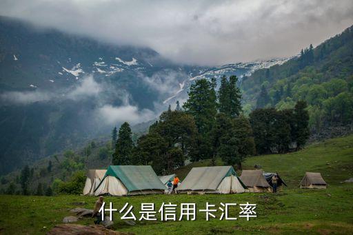 什么是信用卡汇率