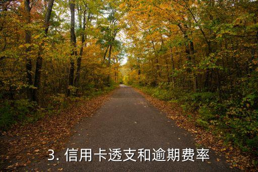 信用卡透支逾期分类，信用卡透支和逾期费率，你了解多少？