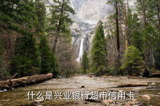 什么是兴业银行超市信用卡