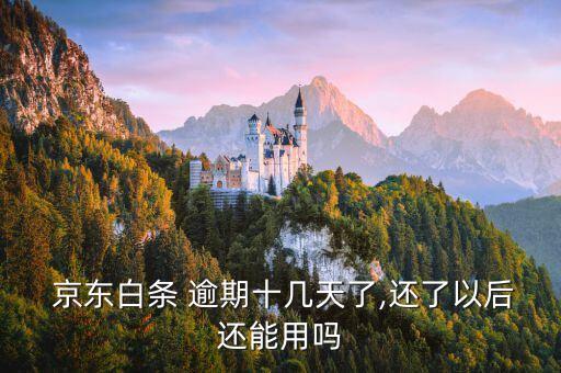 京东信用卡逾期会自动扣款吗,京东美团逾期,会影响信用卡么