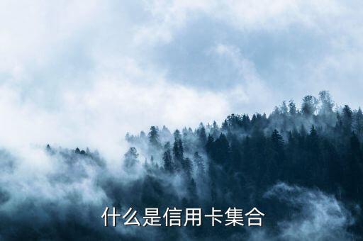什么是信用卡集合