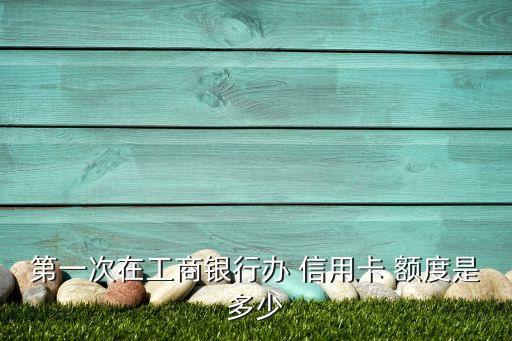 第一次在工商银行办 信用卡 额度是多少