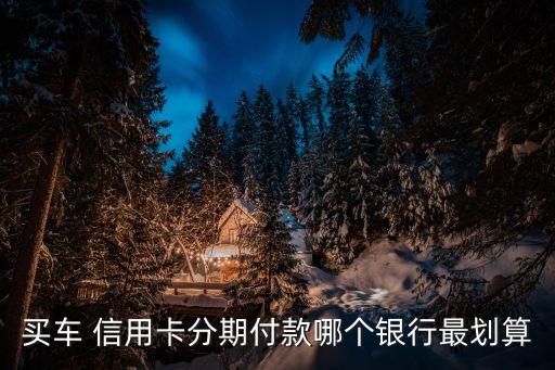 分期比较优惠的信用卡,苹果教育优惠可以用信用卡分期吗