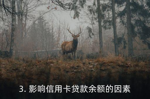信用卡贷款余额指标，信用卡贷款余额的统计指标