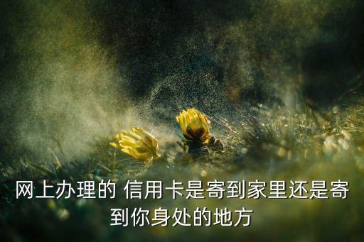申请的信用卡会邮给你吗,信用卡申请下来几天能邮到