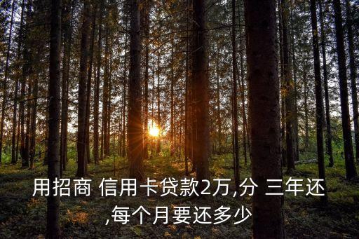 信用卡怎样分期三年的,30万信用卡分期三年一个月还多少