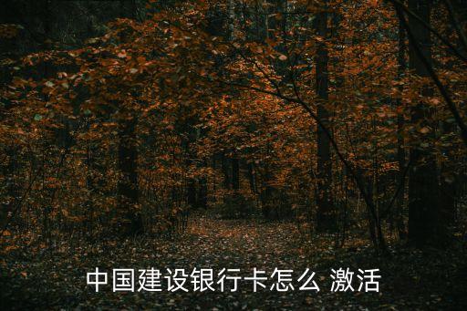 如何激活建行信用卡额度,建行信用卡超限额度怎么开通