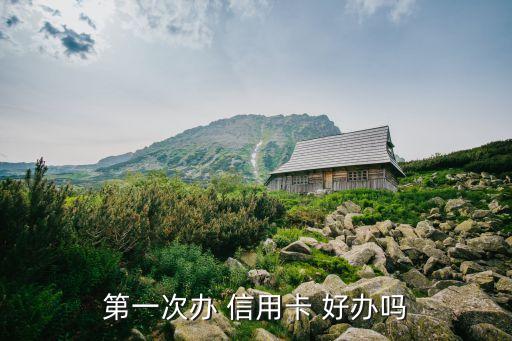 第一次办 信用卡 好办吗