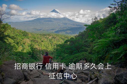  招商银行 信用卡 逾期多久会上 征信中心