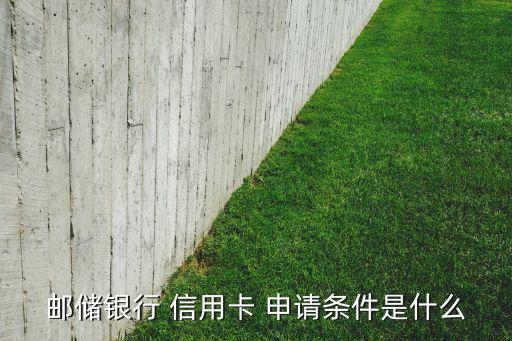 邮政信用卡申请发卡