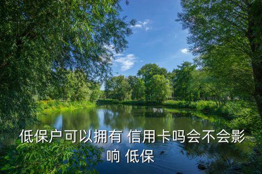 低保户信用卡怎么申请,农村低保户怎么申请