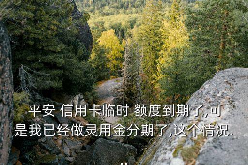 平安信用卡零时额度怎么还