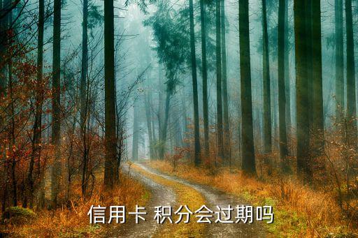  信用卡 积分会过期吗