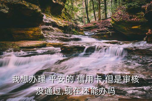 我想办理 平安的 信用卡,但是审核没通过,现在还能办吗