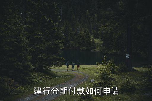 建行信用卡分期职业,建行分期通卡和信用卡有什么区别