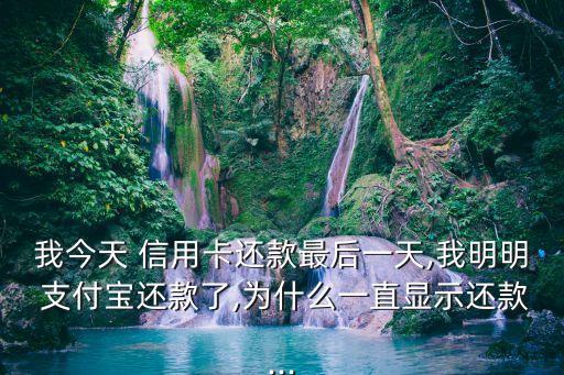 支付宝还信用卡一直申请中