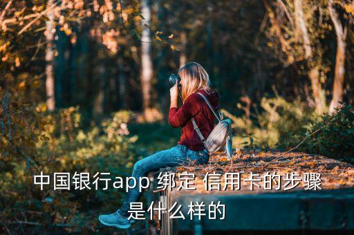 中国银行app 绑定 信用卡的步骤是什么样的