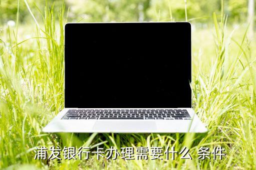  浦发银行卡办理需要什么 条件