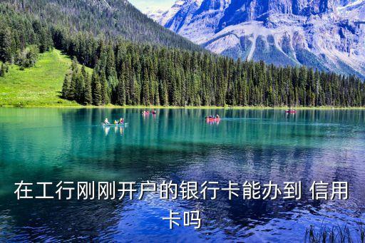 在工行刚刚开户的银行卡能办到 信用卡吗