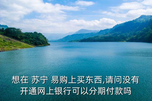 建行信用卡苏宁易购分期