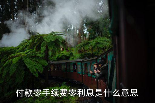 信用卡分期付款0利息,招行信用卡分期利息?