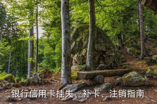 银行信用卡挂失、补卡、注销指南