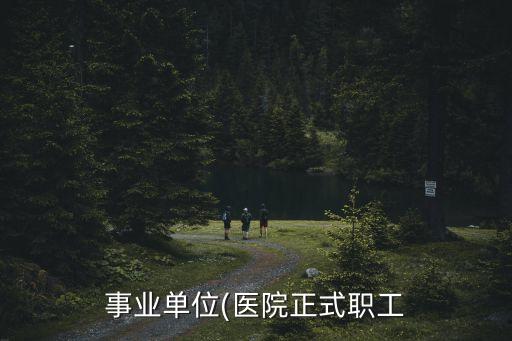 事业单位(医院正式职工