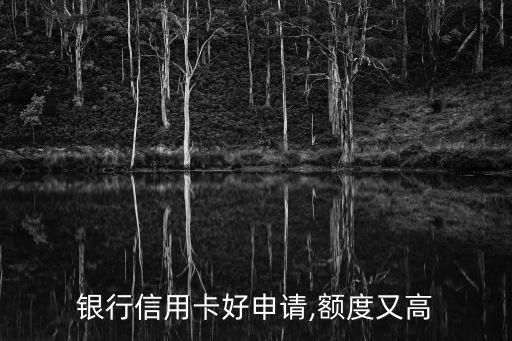 多少人在办信用卡额度高,新人信用卡额度是多少?