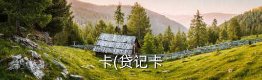 卡(贷记卡