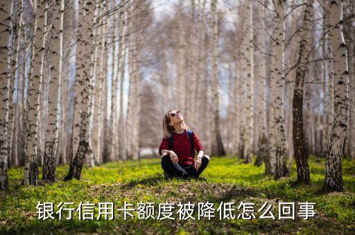 银行信用卡额度被降低怎么回事