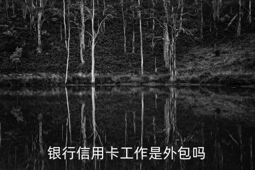 银行信用卡工作是外包吗