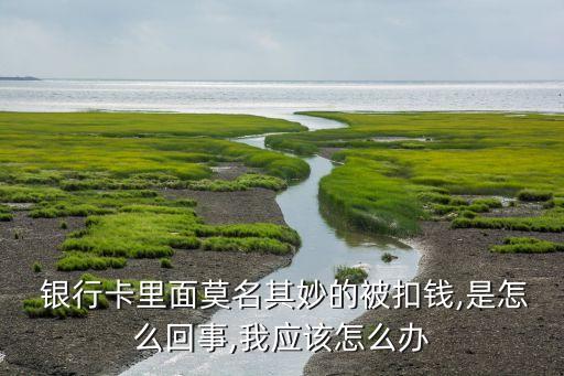  银行卡里面莫名其妙的被扣钱,是怎么回事,我应该怎么办