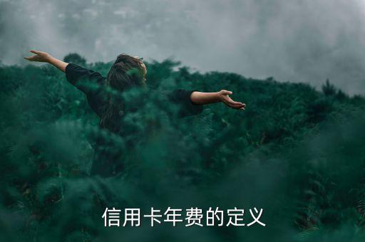 信用卡年费的定义