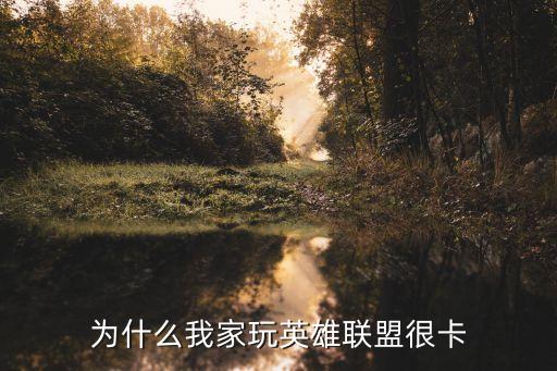 为什么我家玩英雄联盟很卡
