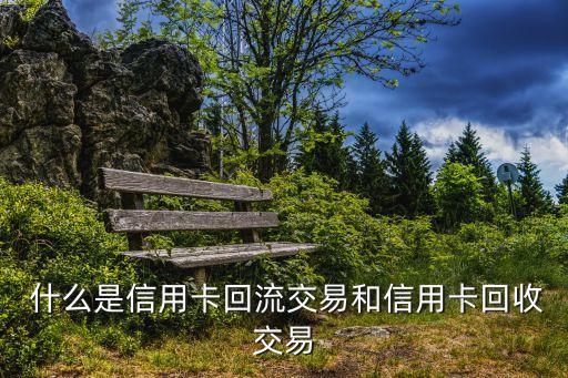 信用卡回流交易，信用卡回收交易 – 新标题